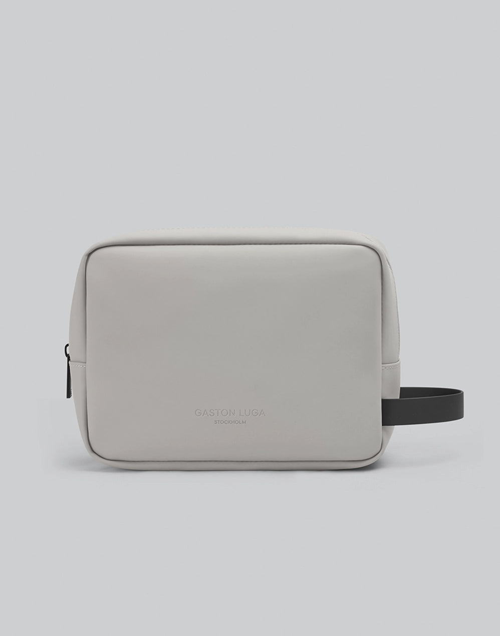 Neceser Spläsh Taupe, vista frontal con asa lateral