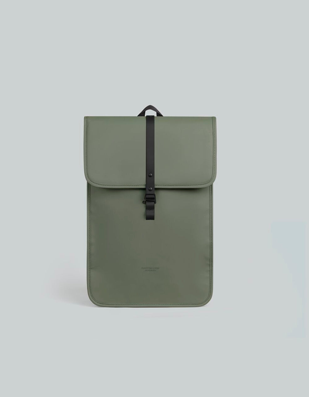 Mochila Däsh 13" Olivo, vista frontal