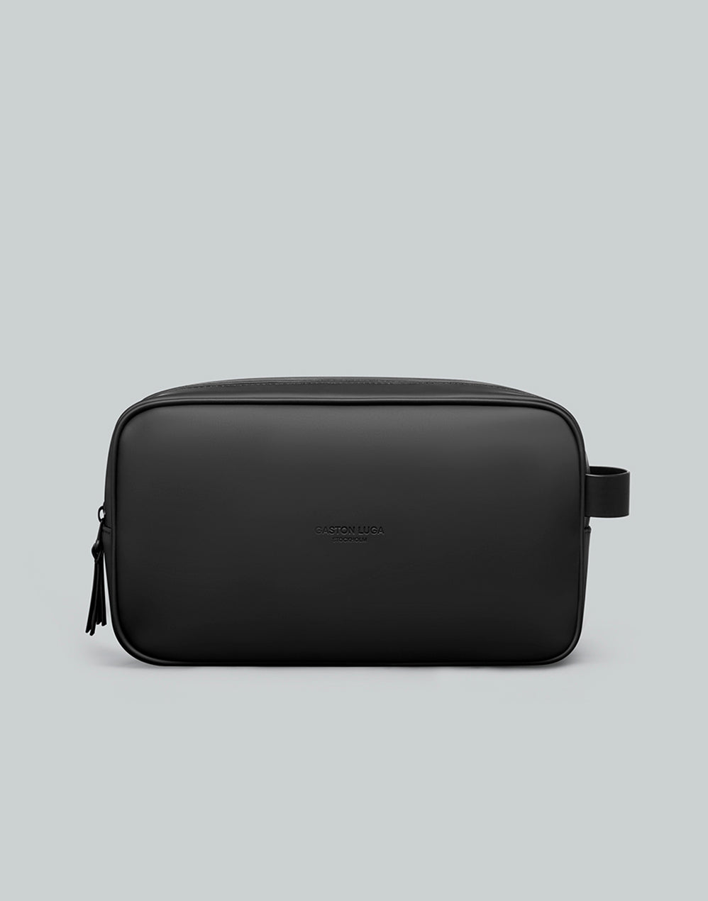 Neceser Spläsh Double Zipped Negro, vista frontal
