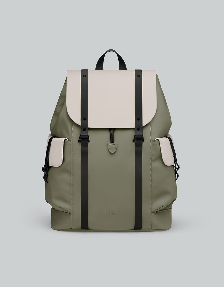 Mochila Spläsh Utility 16" Beige / Olivo, vista frontal