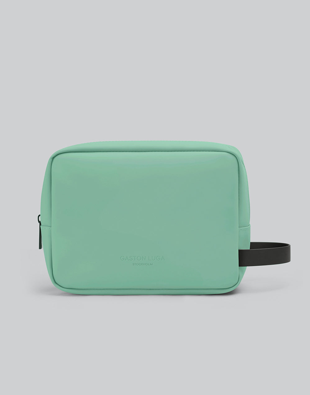 Neceser Spläsh Menta, vista frontal con asa lateral